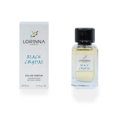 LORINNA PARIS BLACK CRYSTAL №241 inspired by VERSACE CRYSTAL NOIR