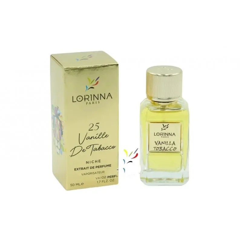 LORINNA PARIS VANILLA TOBACCO №25 inspired by TOM FORD TOBACCO VANILLE
